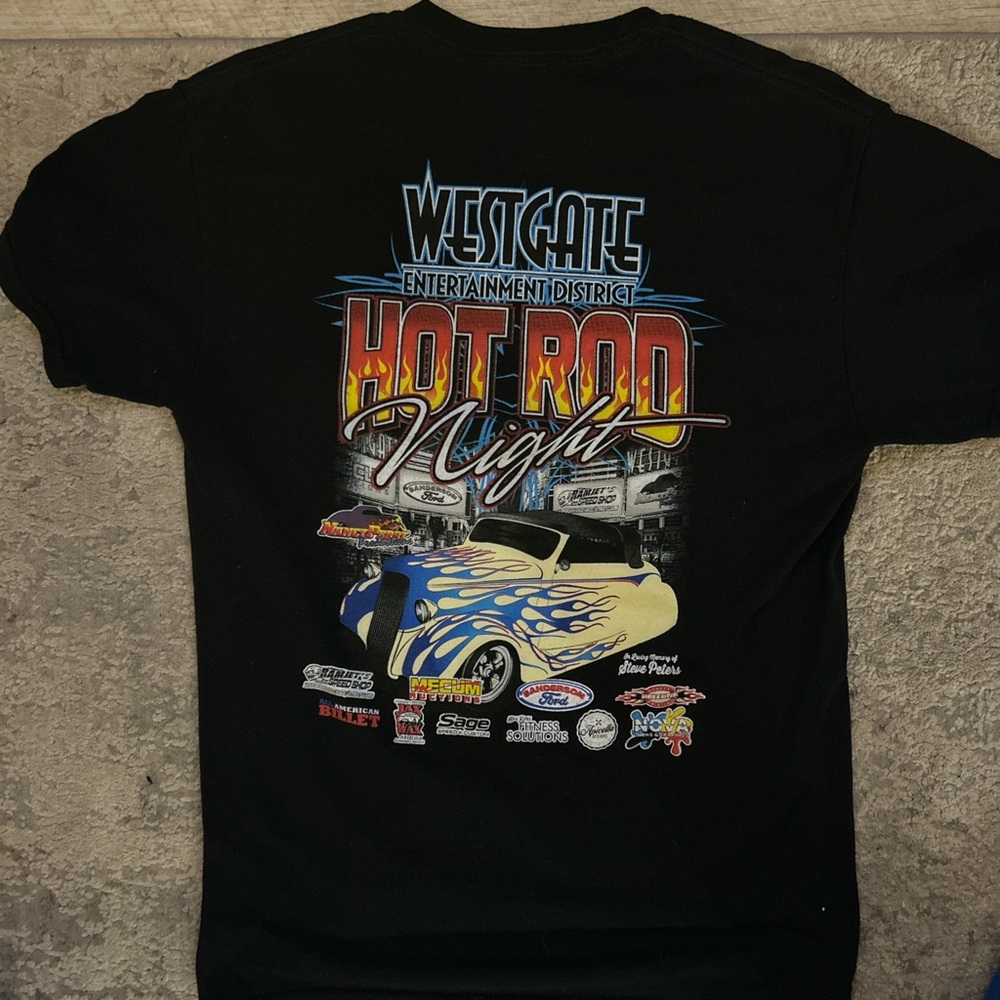Westgate Hot Rod Night Graphic Tee - Black